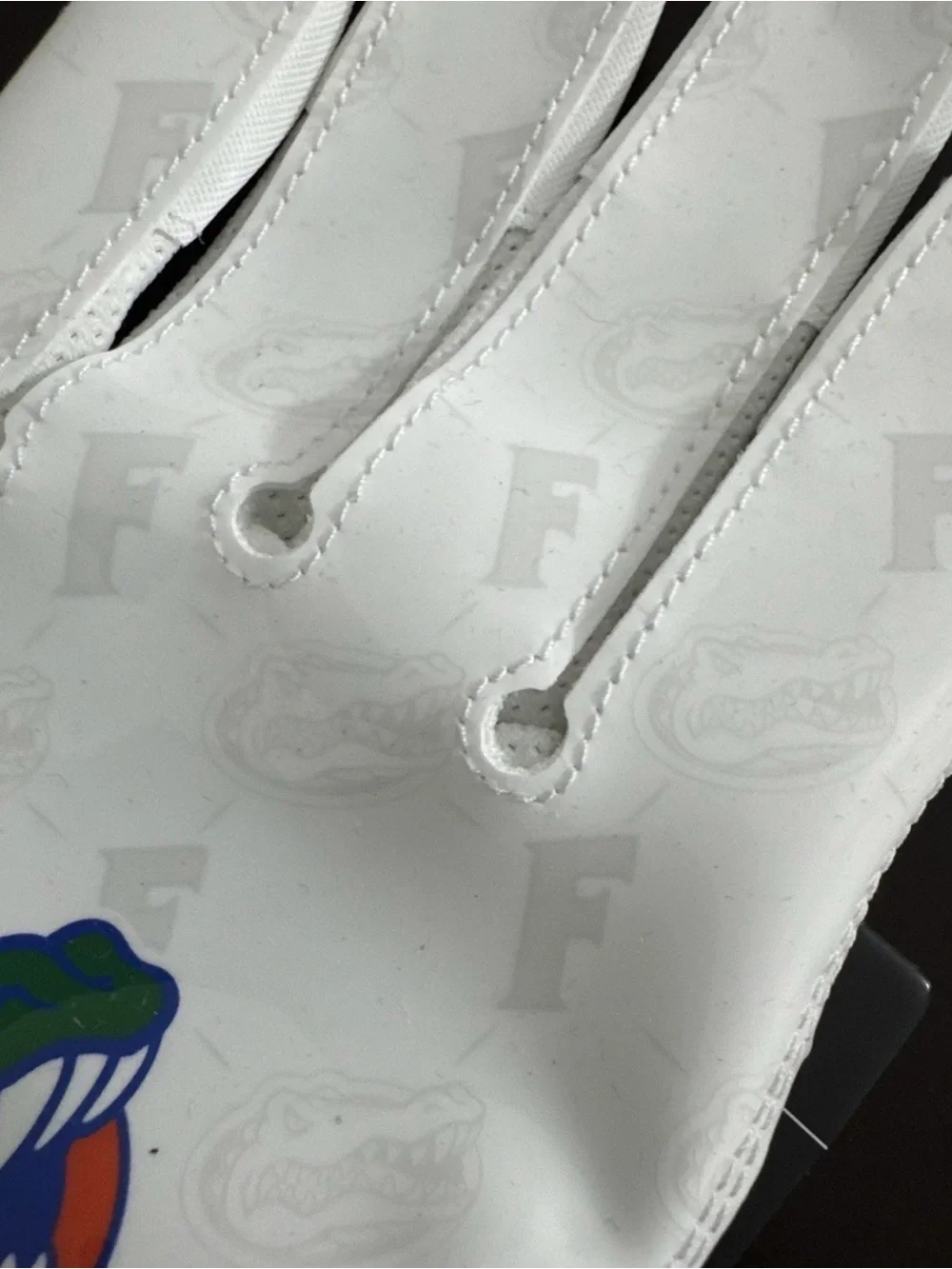 Nike Air Jordan Fly lock Football Gloves University Of Florida Gators Size XL